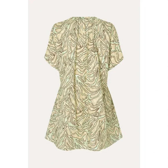 NWT $297 Stine Goya Claudia Zebra Print Mini Dress - Organic Cotton Patterned - Picture 5 of 11